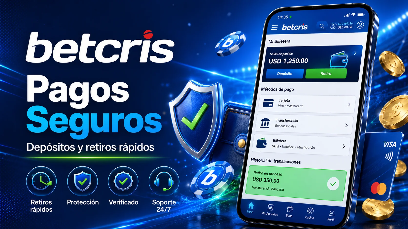 Juego responsable BetCris Mexico con seguridad y control